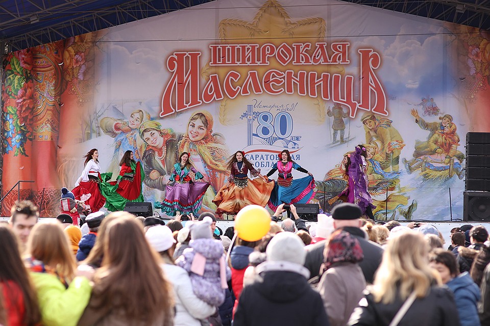 Широкая Масленица с «Комсомолкой» порадовала тысячи саратовцев