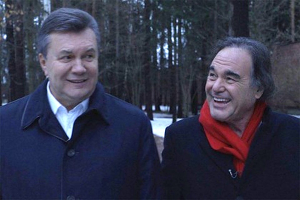 Оливер Стоун продемонстрировал документальную ленту «Украина в огне»