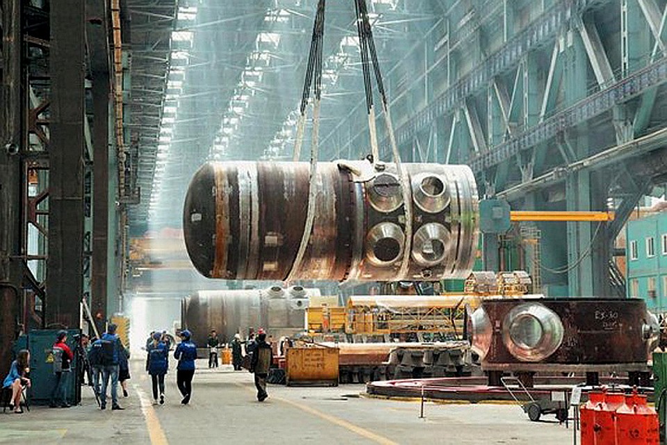 Беларусь решила поменять поврежденный корпус реактора Островецкой АЭС. Фото: «Атоммаш».