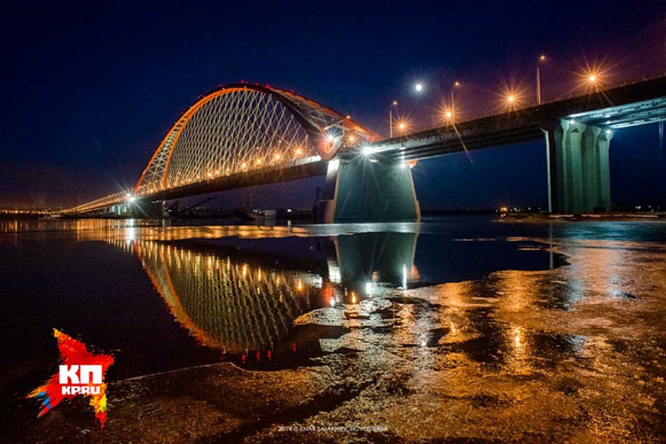 Бугринский мост через реку Обь в Новосибирске признан одним из лучших в мире