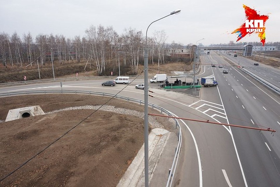 Транспортной развязке на 182 километре М-5 повезло больше - ее построить успели