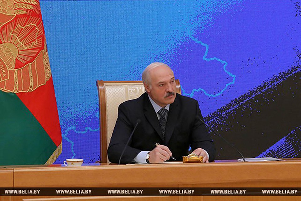 Лукашенко российским СМИ: «Нас не пускают в ваше информационное пространство – вот такая дружба!». Фото: БелТА.