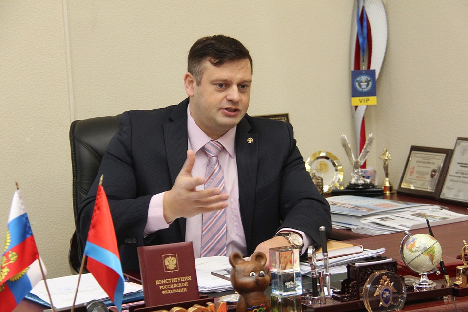 Руководитель Управления по физической культура Орловской области Александр Муромский