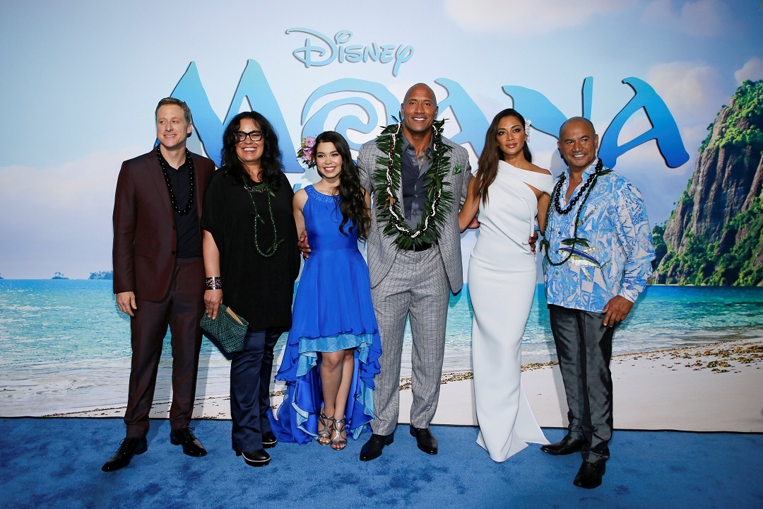Команда создателей мультфильма "Моана"