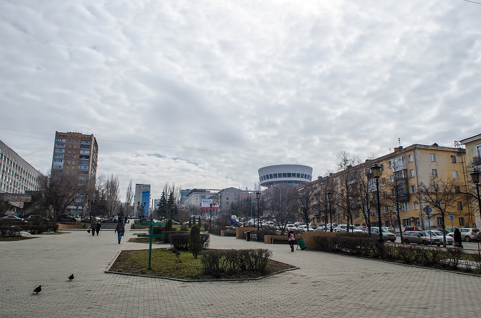 Самара утром