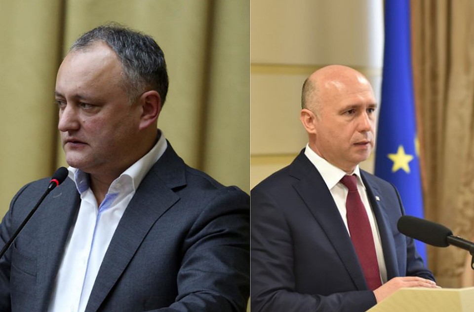 Игорь Додон и Павел Филип.