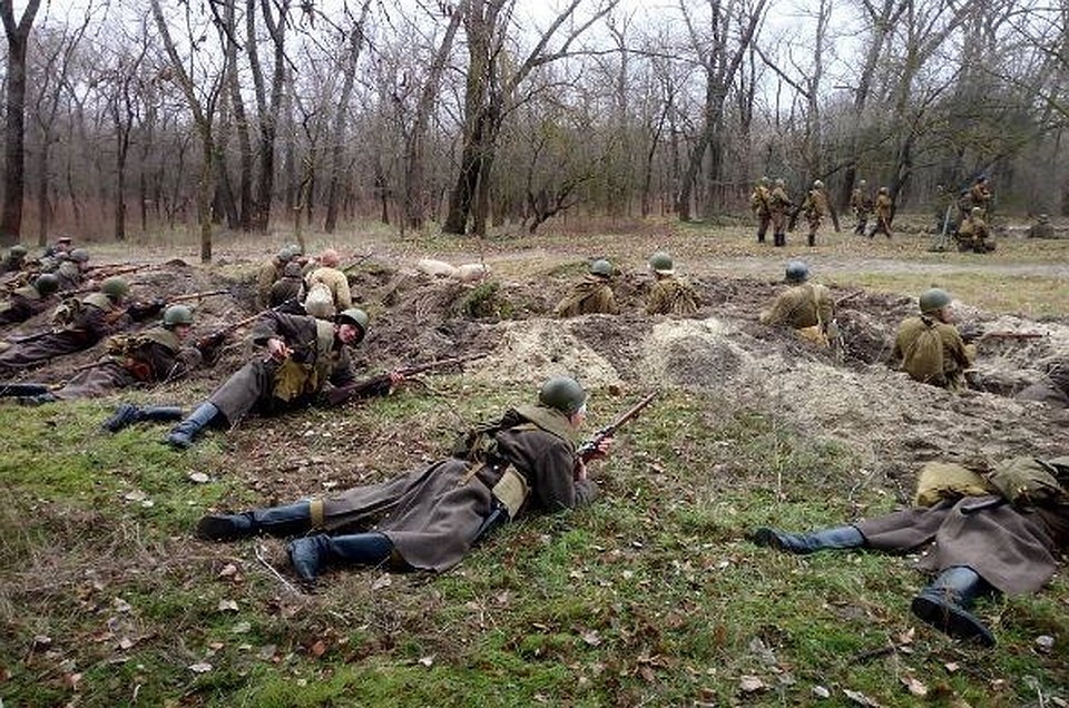 Реконструкция "Освобождение Ростова". Фото: Instagram, trirrina.