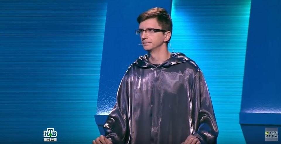 Минчанин Егор Сидорович победил в передаче "Своя игра". ФОТО: скриншот НТВ