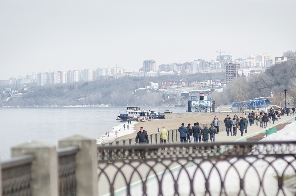 Набережная Самары