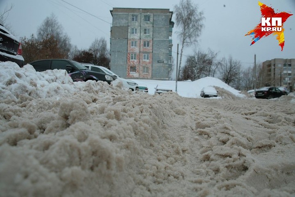 "Подшефный" участок по Ворошилова.