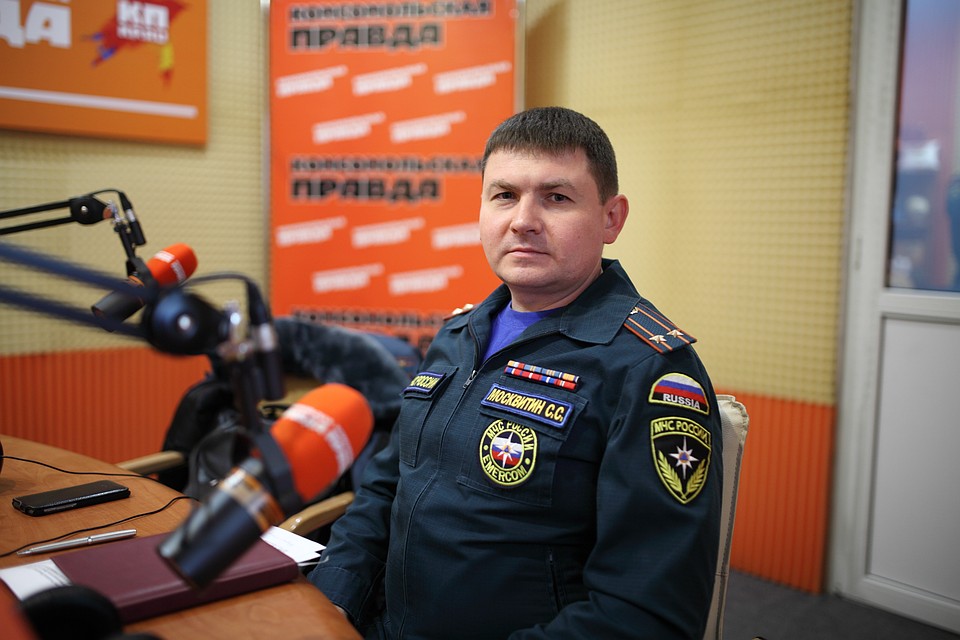 Заместитель Главного госинспектора Ставропольского края по пожарному надзору ГУ МЧС РФ по СК Сергей Москвитин