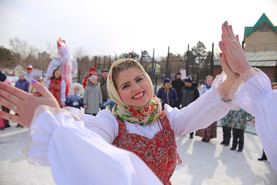 Широкая Масленица в Ярославле.