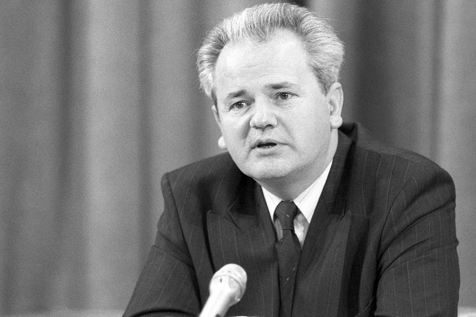 Слободан Милошевич в 1991 году. Фото Валентина Соболева /ИТАР-ТАСС/