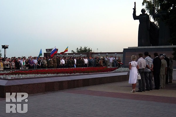 Память о погибших воинах почтили минутой молчания