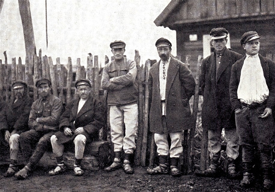 Полесские мужики.