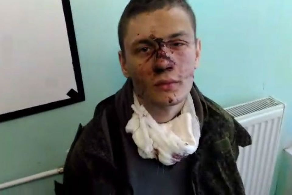 Степан Даценко после задержания. Стоп кадр