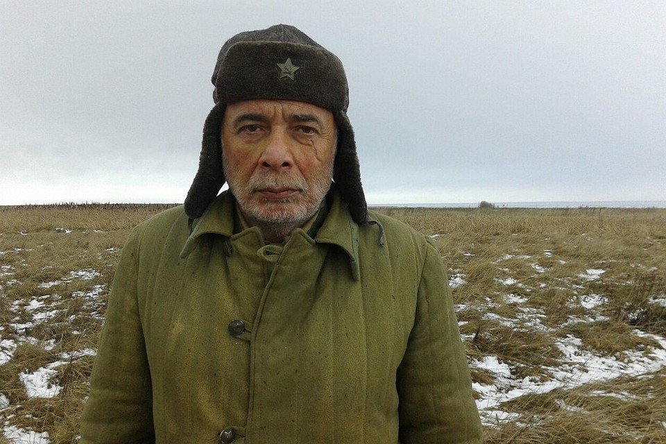 В "Коридоре бессмертия" Залим Мирзоев играет пожилого солдата грузина, который никак не может увидеть на фронте своих детей. Фото: из архива Залима Мирзоева