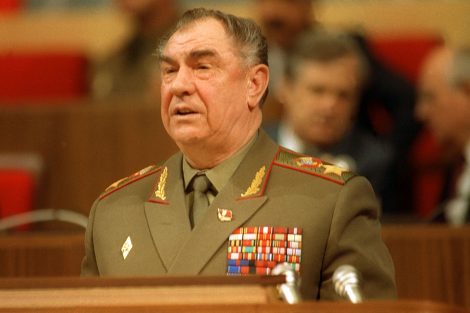 Министр обороны СССР маршал Дмитрий Язов в 1990 году Фото: Александр Чумичев /Фотохроника ТАСС/