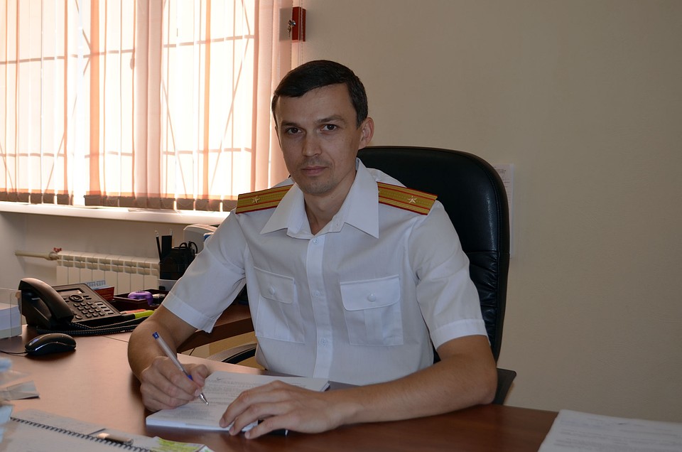 Заместитель руководителя следственного отдела по городу Белгороду СК России Денис Поплавский. Фото: Евгения ГРЕБЕНИК