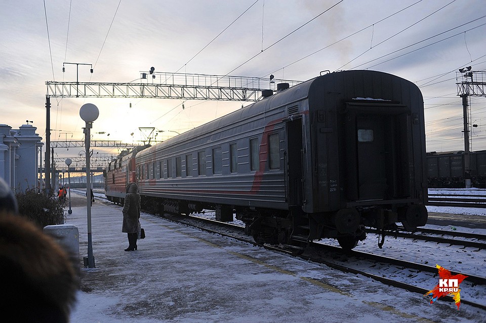 Поезд Петровск-Хилок Фото: Виктор ГУСЕЙНОВ