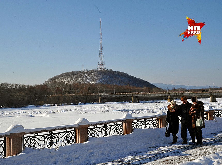 Набережная реки Биры. Фото: Виктор ГУСЕЙНОВ
