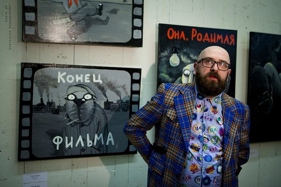 Свои работы Вася Ложкин не считает большими метафорами