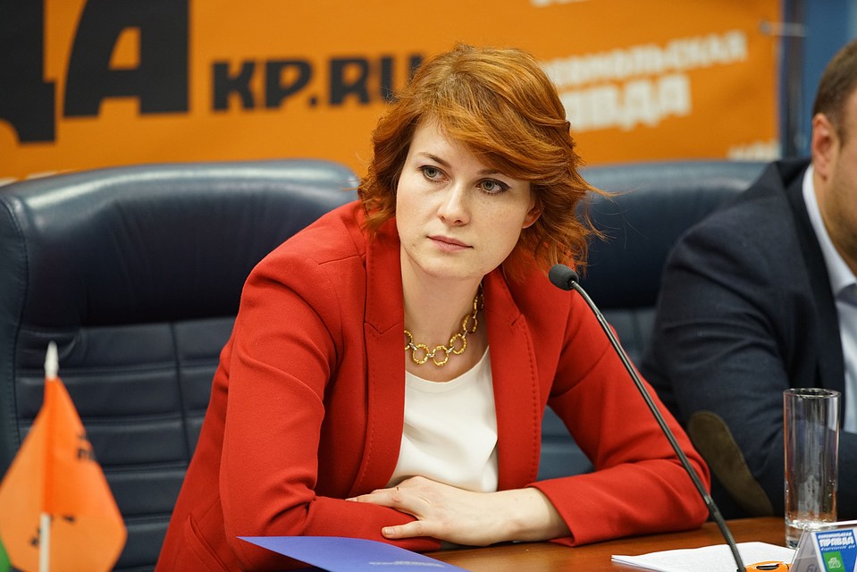 Александра Костерина, главный редактор телеканала НТВ.