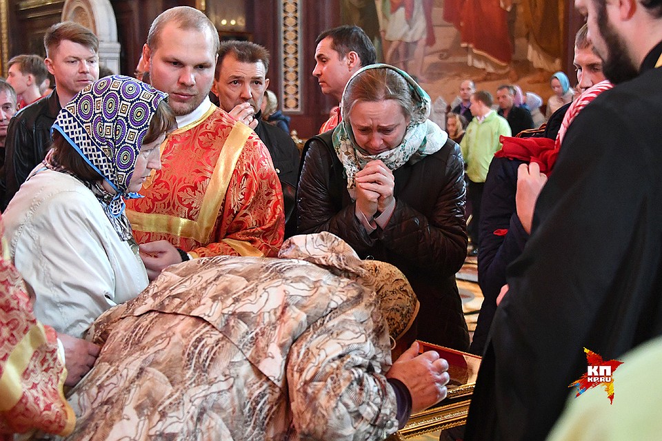 Православная святыня пробудет в столице до 13 июля. Фото: Евгения ГУСЕВА