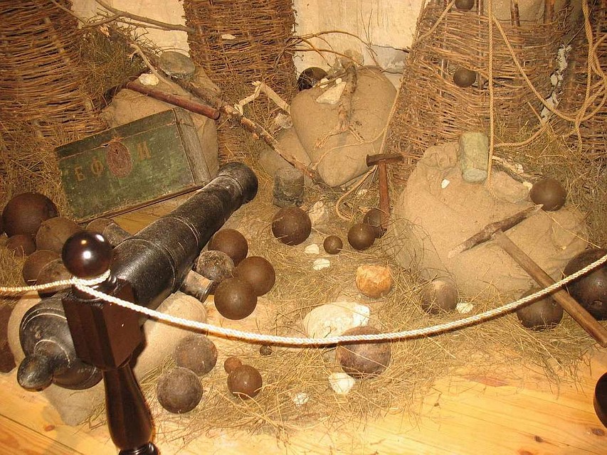 Михайловская батарея. Фото: пресс-служба Военно-исторического музея фортификационных сооружений