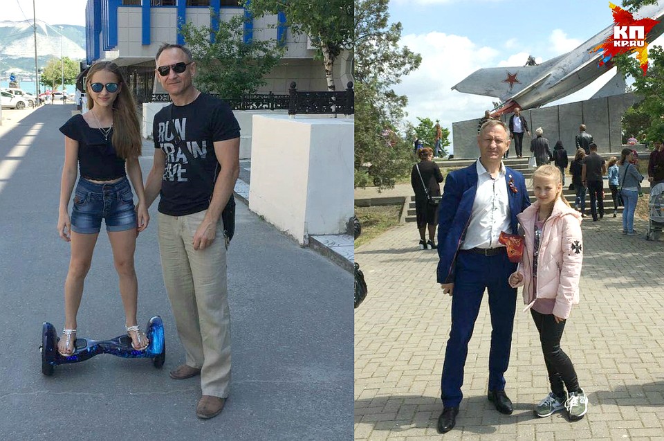Андрей Богус со своей младшей дочерью Катей. Фото: из личного архива героя публикации.