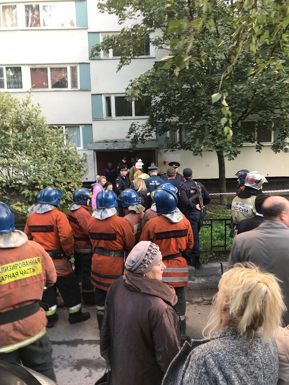Утечка газа была устранена. Фото: ДТП и ЧП | Санкт-Петербург