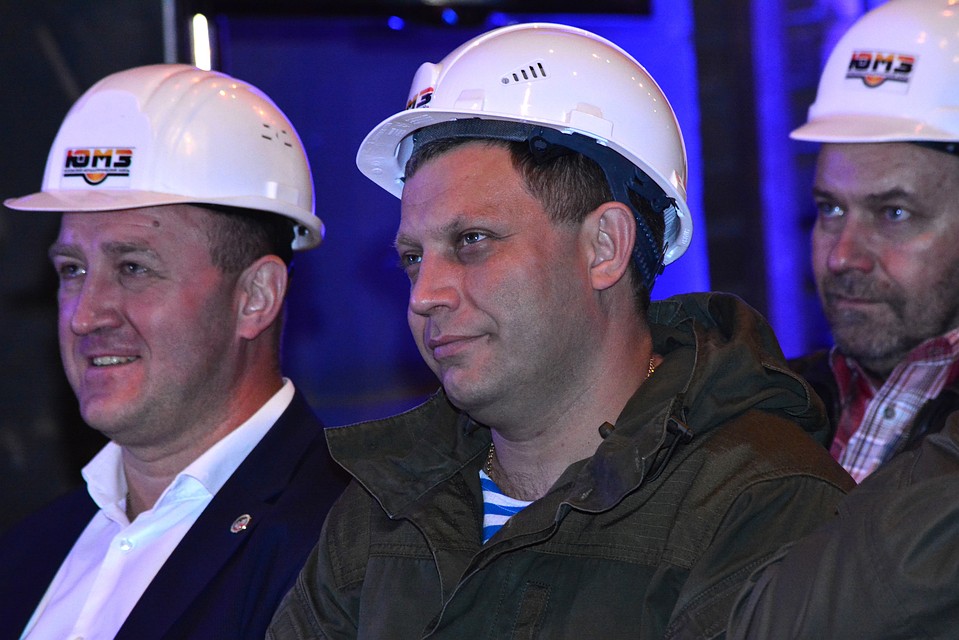 Глава Республики сравнил по значимости восстановление предприятия с победой ДНР в Дебальцево и Иловайске Фото: Юрий СОБОЛЕВ