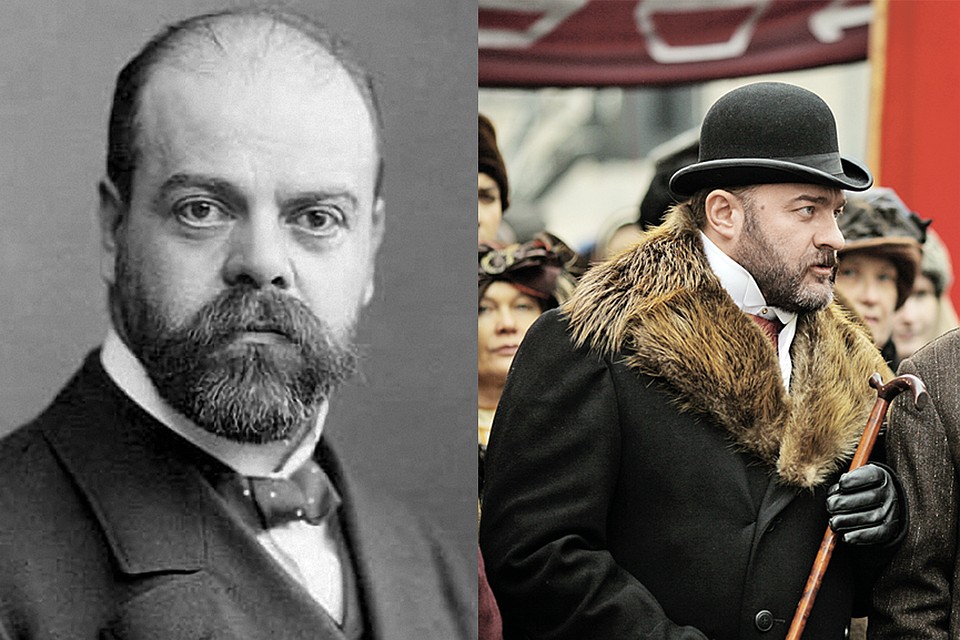 Александра Парвуса сыграл Михаил Пореченков. Фото: ru.wikimedia.org, Первый канал