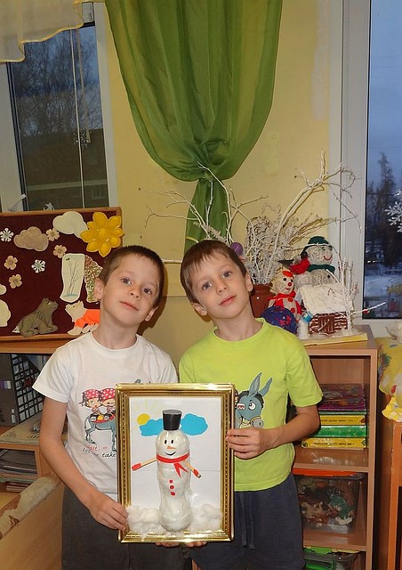 Вова и Миша Даниловы, город Пушкин.