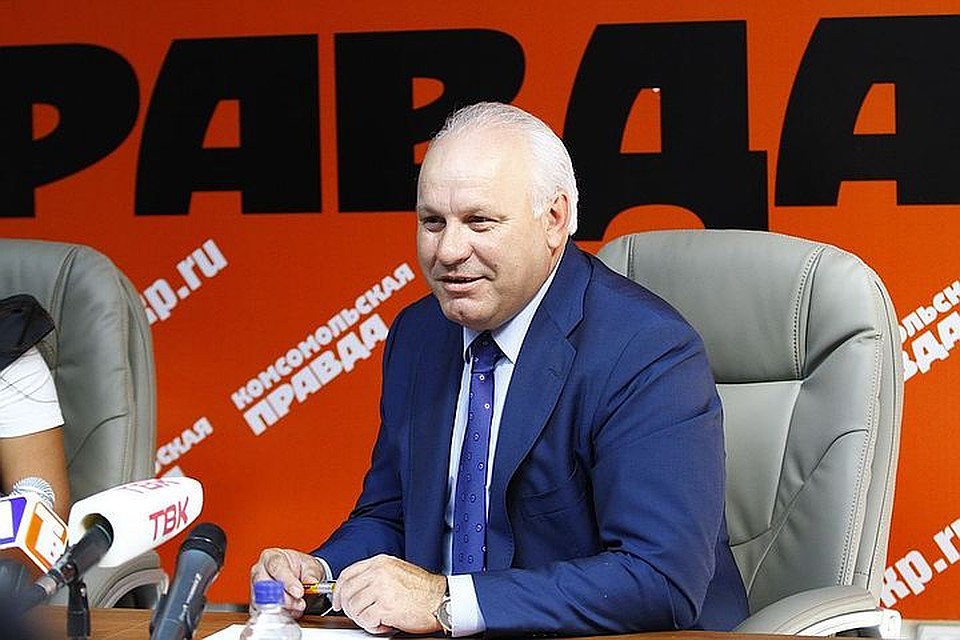 Глава Хакасии Виктор Зимин. Фото: Мария ЛЕНЦ