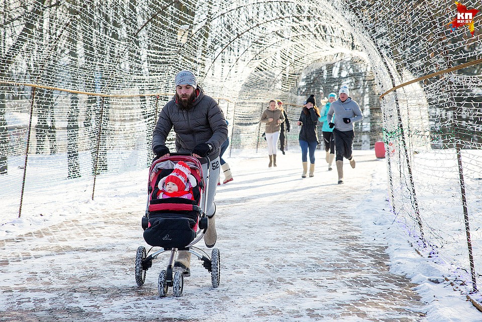 Забег в валенках в Минске. Фото: Павел МАРТИНЧИК
