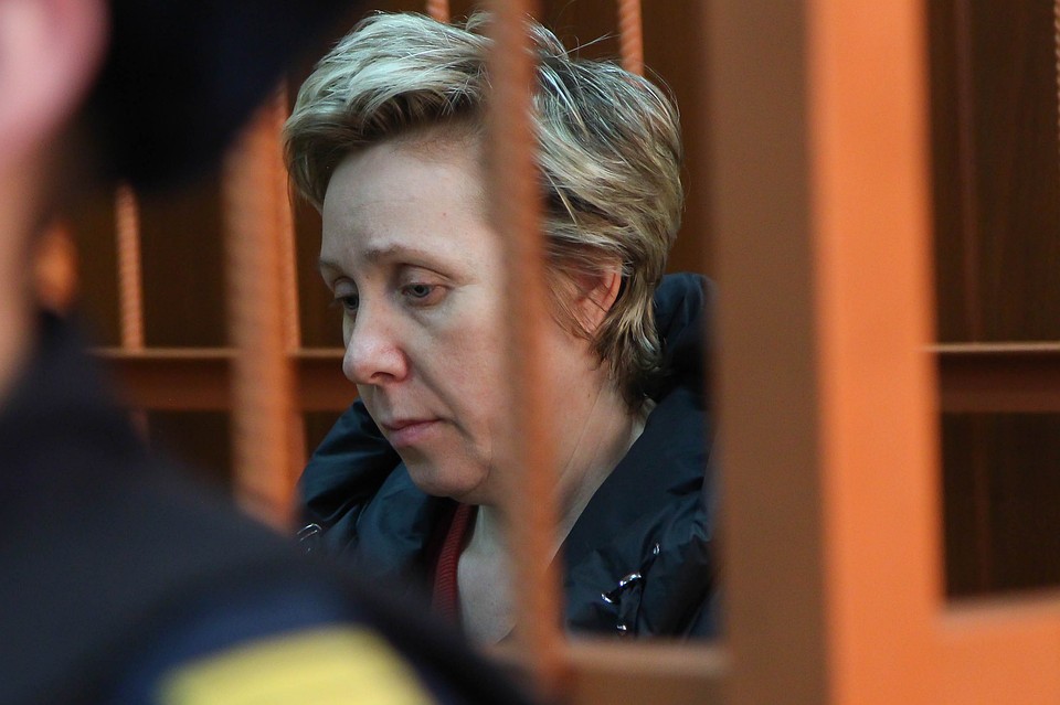 Надежда Судденок, управляющая ТЦ «Зимняя вишня», оказалась на скамье подсудимых Фото: Кирилл ЧАЩИН