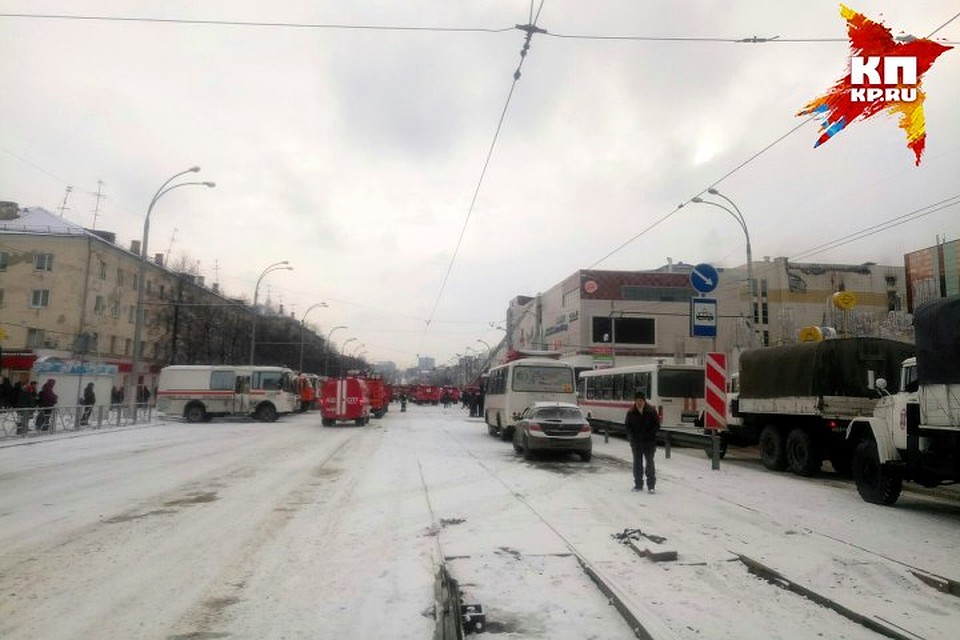Пожар в ТРЦ "Зимняя вишня" случился 25 марта 2018 года Фото: Кирилл ЧАЩИН