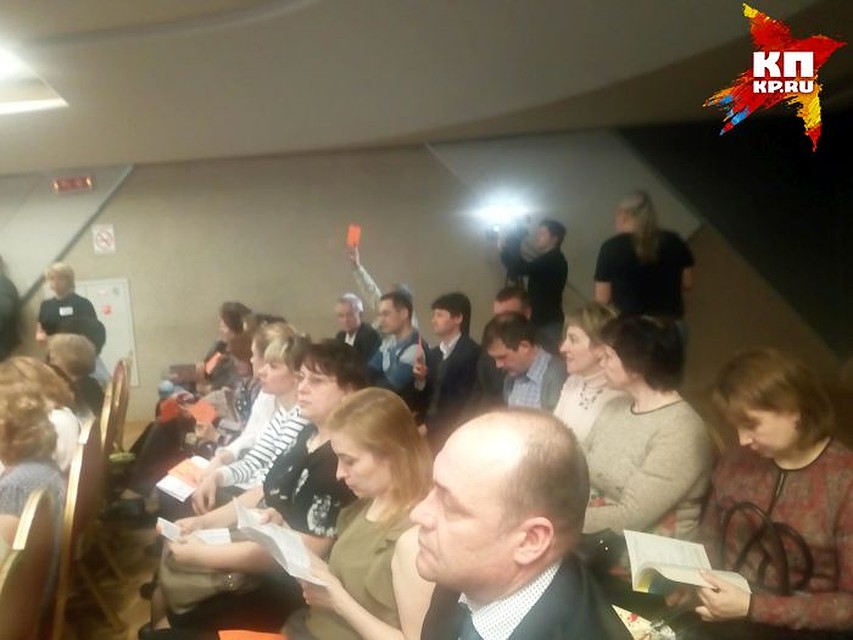 Лишь единицы высказались против отмены прямых выборов мэра. Фото: Данил СВЕЧКОВ