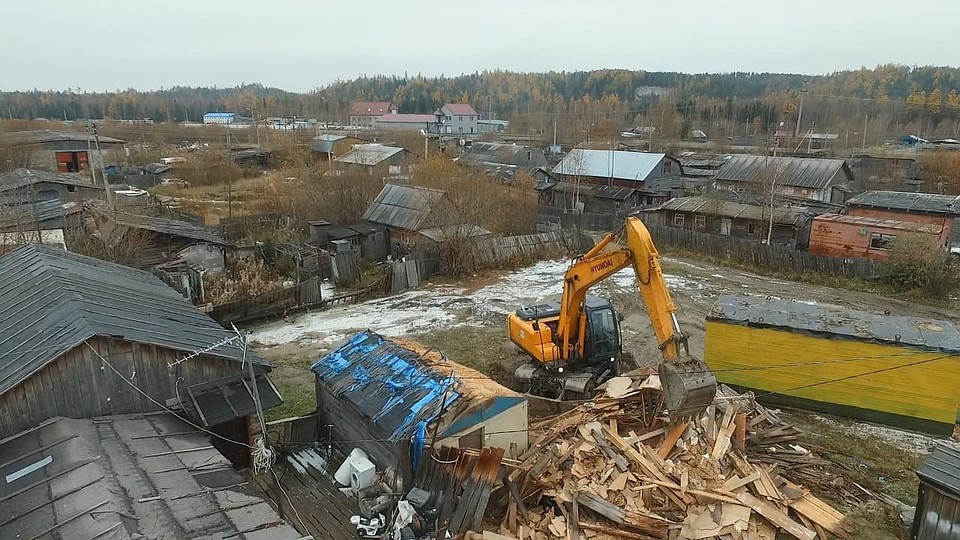 В Нягани не расселенными остаются 17 вагонгородков. Фото пресс-службы администрации города