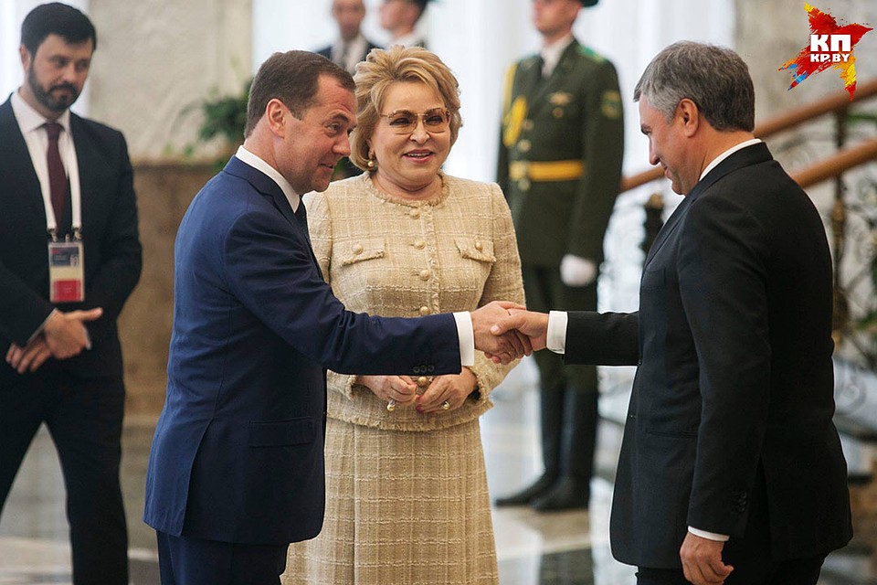 … и Вячеслава Володина. Фото: Павел МАРТИНЧИК