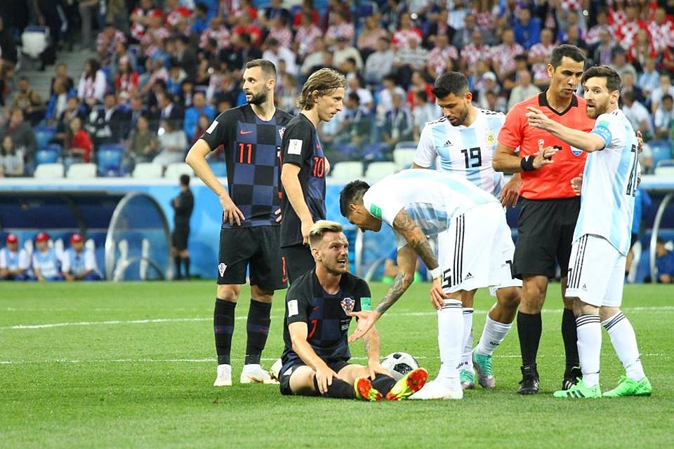 Аргентинцы выглядят на этом чемпионате весьма бледно. Фото: Роман ИГНАТЬЕВ