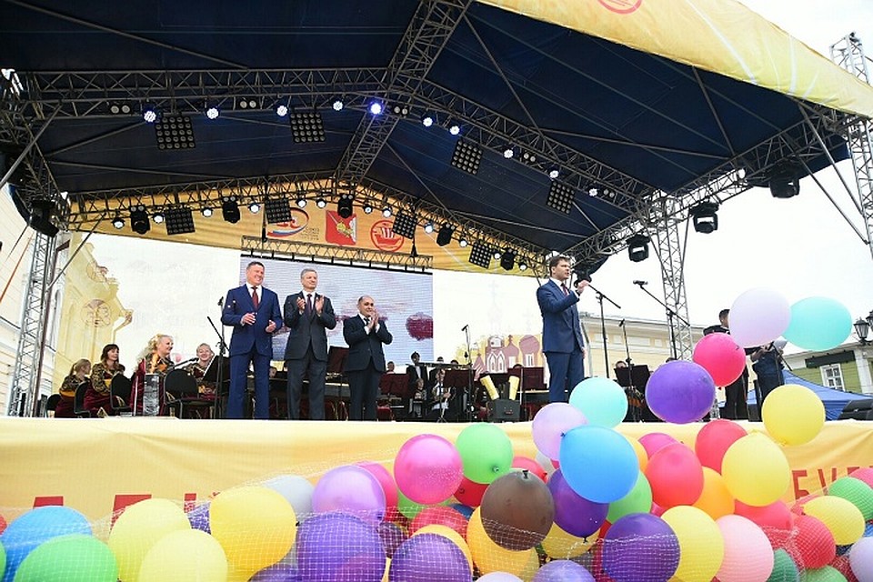 Вологду ждет еще немало подарков Фото: администрация города Вологды