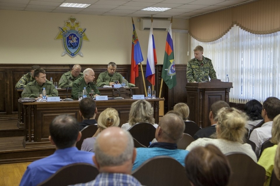 9 июля Александр Бастрыкин встретился с родственниками погибших в пожаре и пострадавшими Фото: СК России
