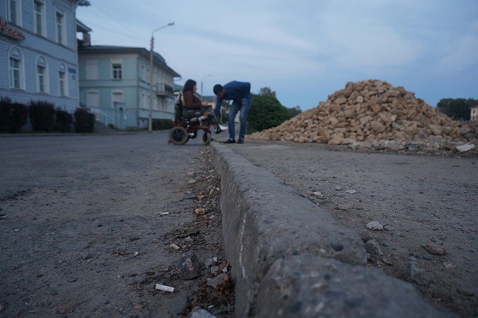 Ремонт Красного моста в Вологде Фото: Светлана МАРКОВА