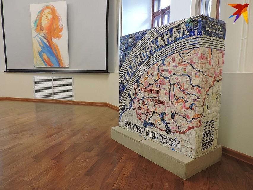 Работы музея современного искусства "Эрарта" представлены в трех залах Фото: Ольга СОЛОВЕЙ