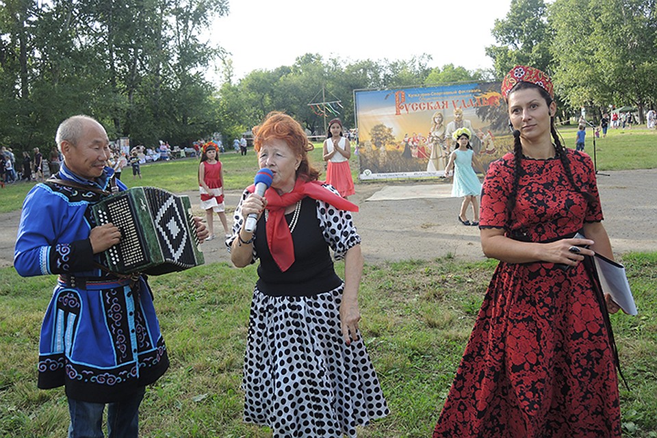 В Хабаровске прошел смотр самодеятельных народных талантов «Русская удаль» Фото: Виктор МАРЬЯСИН