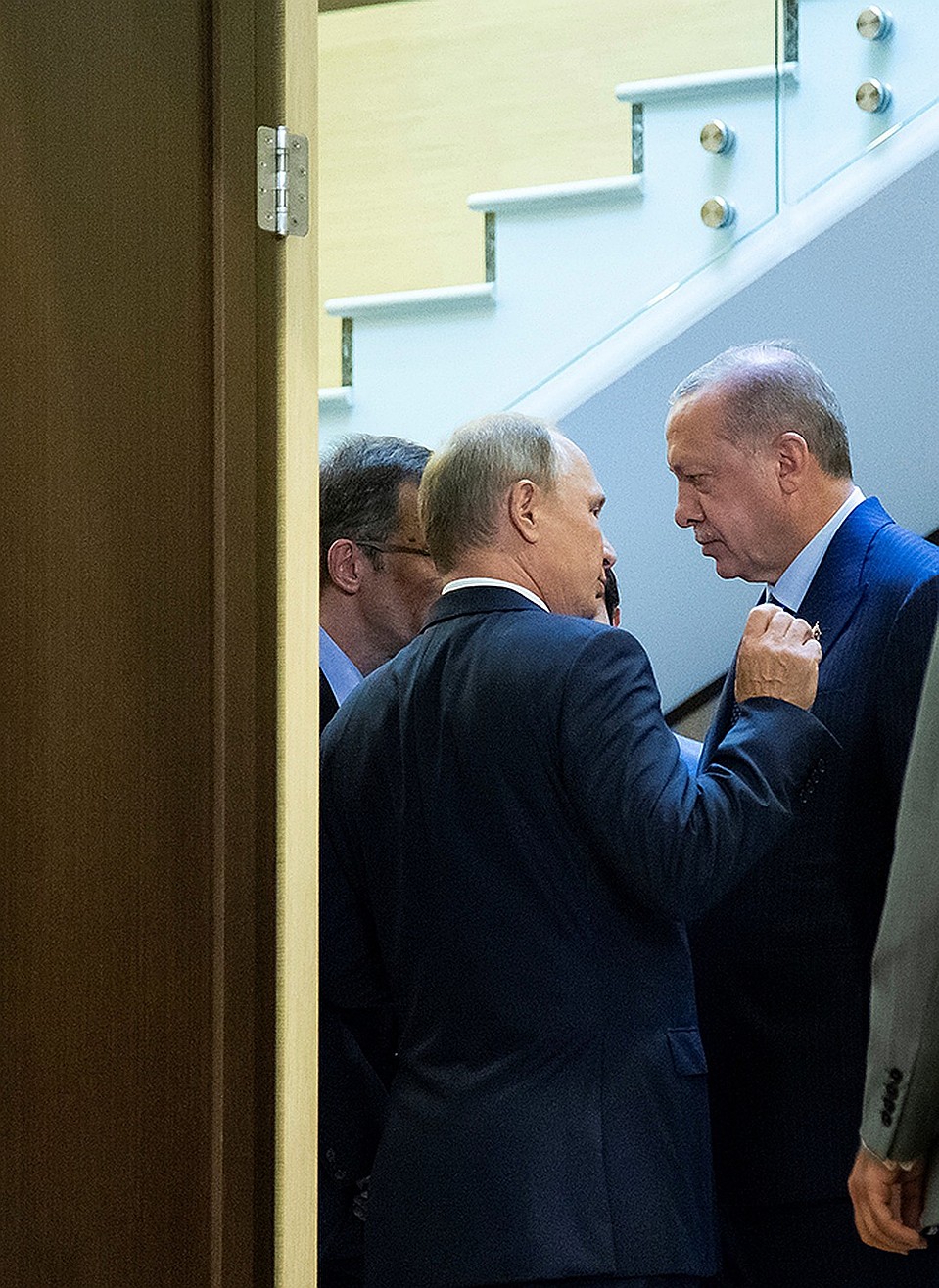 Переговоры Владимира Путина и Реджепа Тайипа Эрдогана закончились в понедельник, 17 сентября, когда в Москве было 19 часов вечера Фото: REUTERS