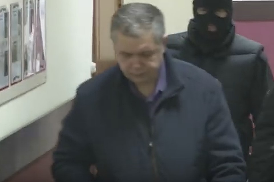 Задержание Александра Мамонтова. Фото: кадр видео СК