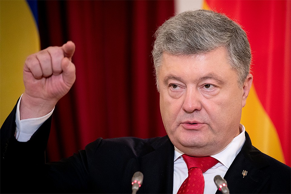 Петр Порошенко о санкционном списке России: "На Украине быть в таком санкционном списке — как государственная награда". Фото: GLOBAL LOOK PRESS